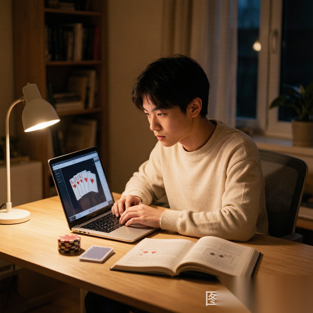 德扑圈HHpokerAPP新手入门完整指南配图，展示了从下载安装到注册登录再到开始第一局游戏的完整流程步骤说明和注意事项提醒，适合初次接触德扑圈HHpoker的新玩家参考学习使用